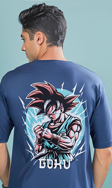 Goku Drop-Shoulder T-Shirt