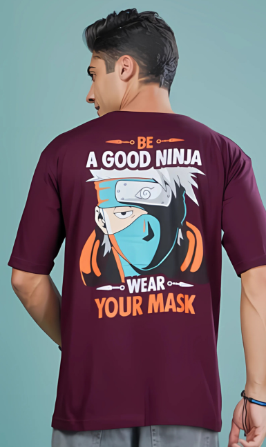 A Good Ninja Drop-shoulder T-shirt