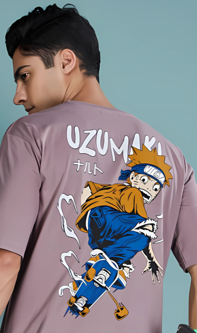 Uzumaki Drop-shoulder T-shirt