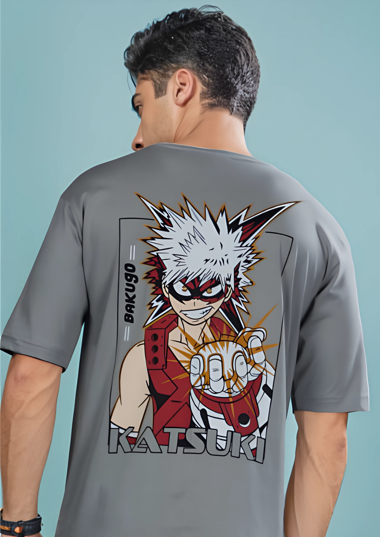 Katsuki Drop-shoulder T-shirt