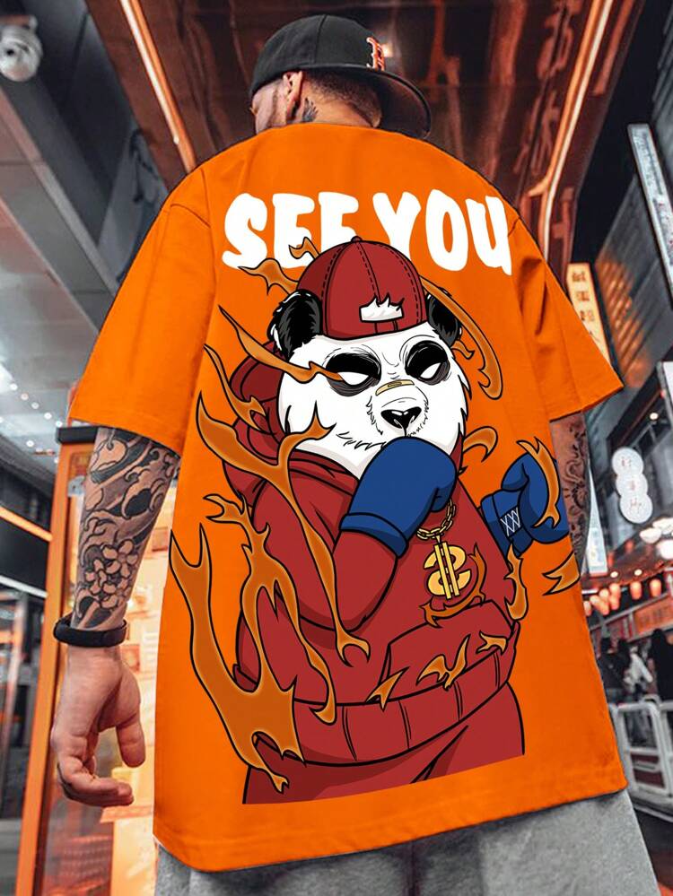 See You Panda Oversized T-shirt